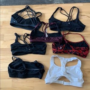 LOT 🙌🏻7 lululemon sports bras
